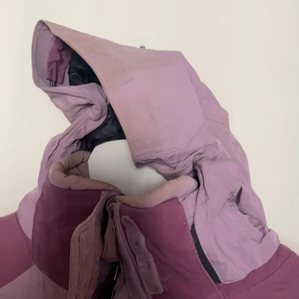 The north face 2 tones purple coat jacket size small - Picture 5 of 7